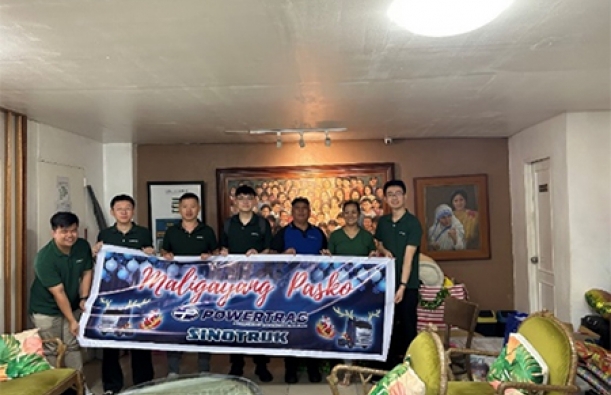 SINOTRUK Organized Charity Activities in the Philippines